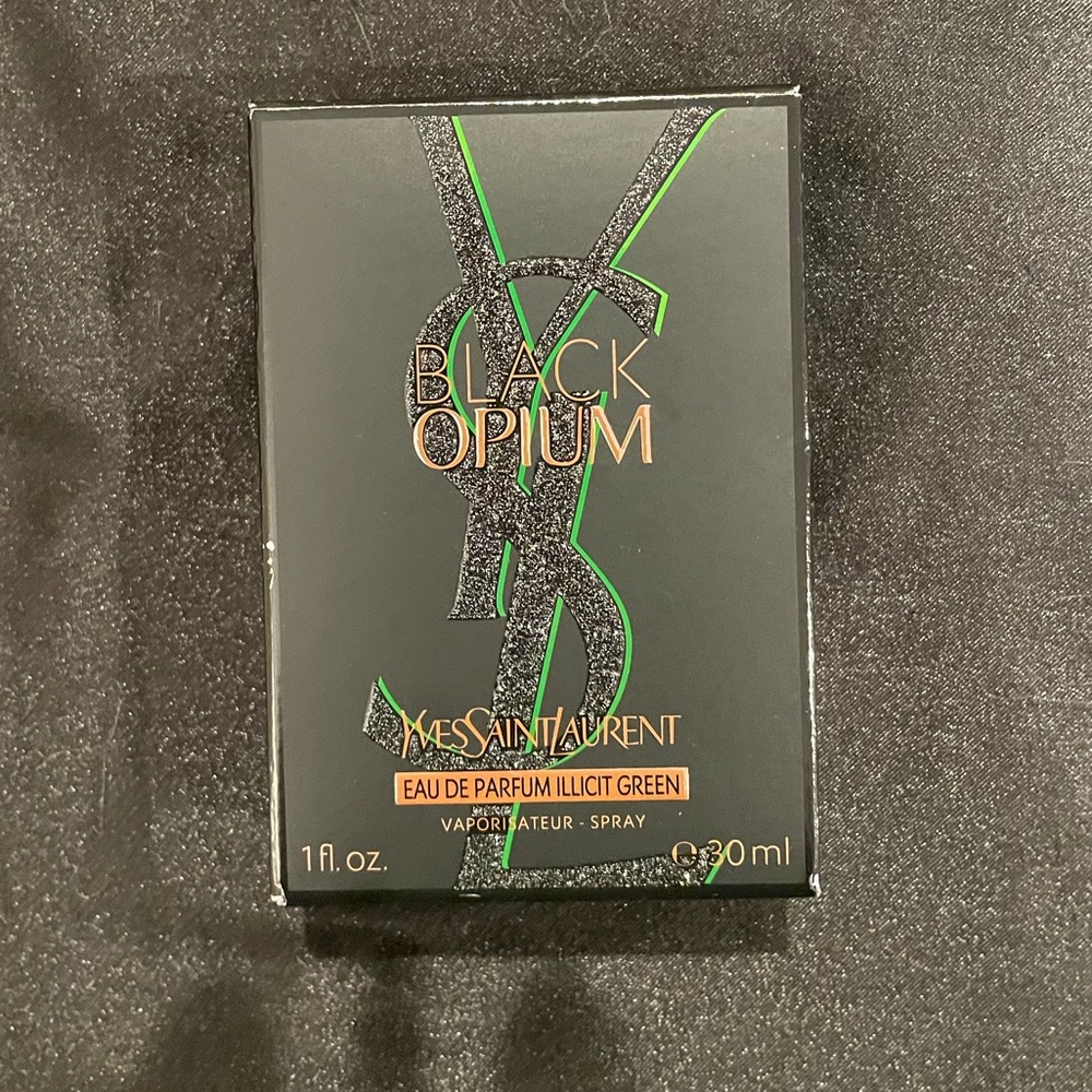 YSL Black Opium Illcit green